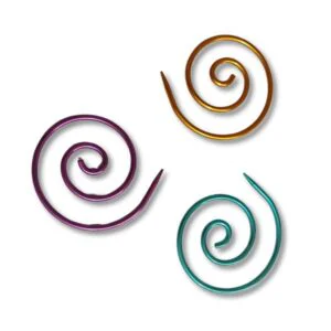 Marcadores de Vueltas XXL espiral de Metal