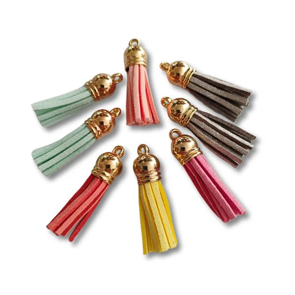 Mini Borlas de Cuero diseño 5