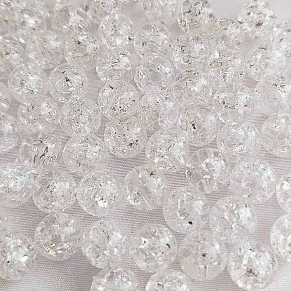 Bolitas de Acrílico para Bisutería y Manualidades Transparente