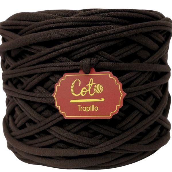 Trapillo´Marrón de Algodón Variedad de Colores