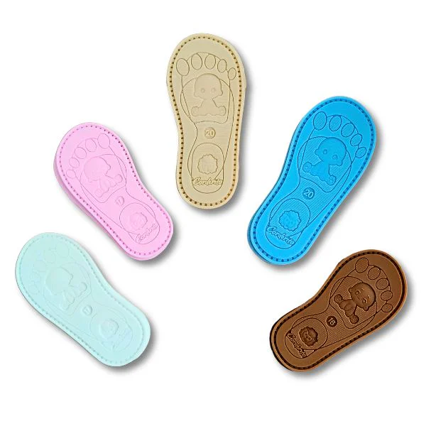 Suelas Silicona Blandas para Tejer Zapatitos de Bebés