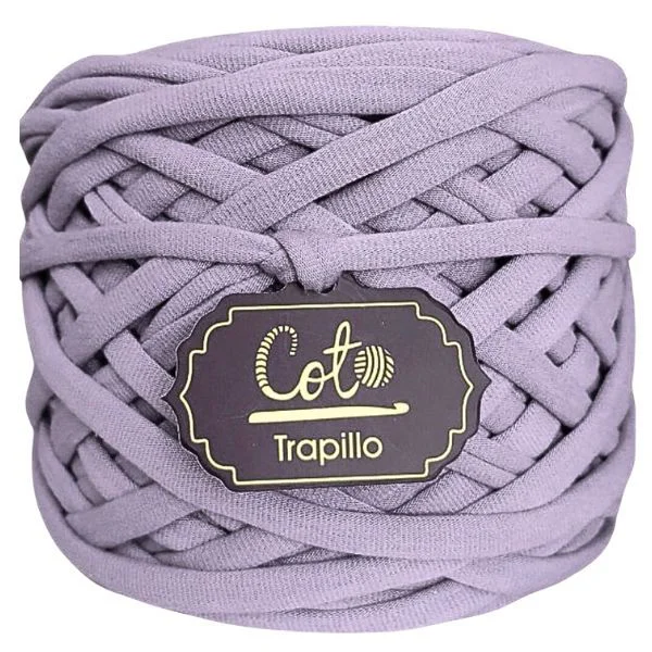 Trapillo Malva Claro de Algodón Variedad de Colores