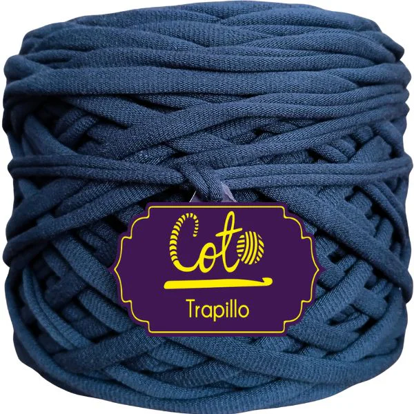 Trapillo Azul de Algodón Variedad de Colores