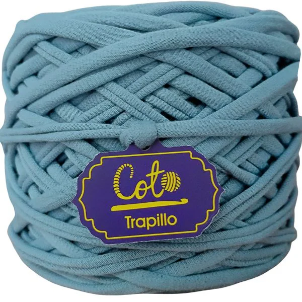 Trapillo Celeste Cadete de Algodón Variedad de Colores