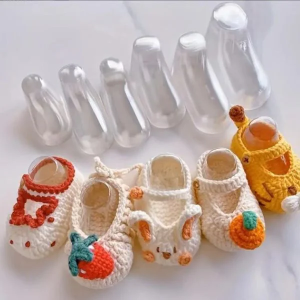 Molde Zapatitos Crochet