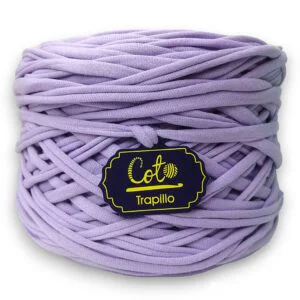 Trapillo Lila de Algodón Hecho en Perú para Tejer a Crochet