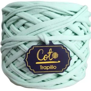 Trapillo Verde Agua Bebé Claro de Algodón Variedad de Colores