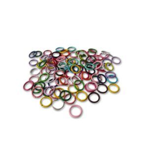 Argollitas 6 mm de Colores