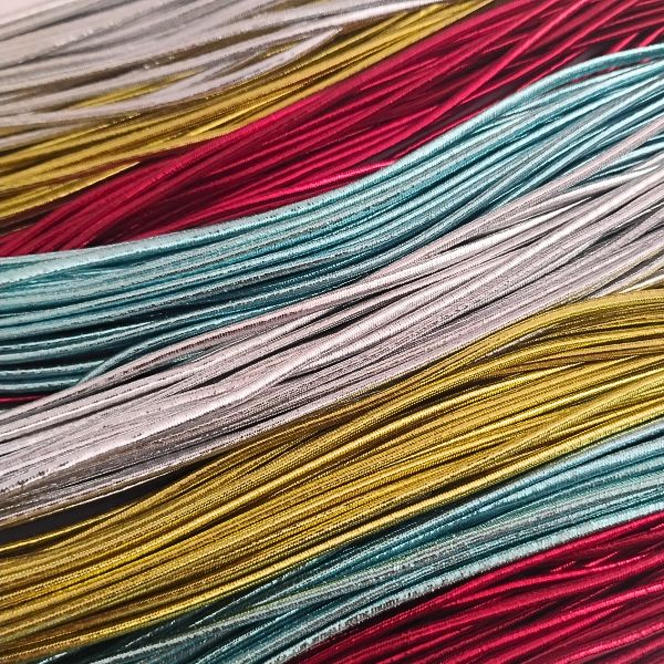 Hilo Elastico Brillante de Varios Colores para Manualidades Scrapbook etc Colores