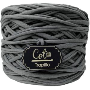Trapillo Gris de Algodón Variedad de Colores para tejer Bolsos y Carteras de Moda