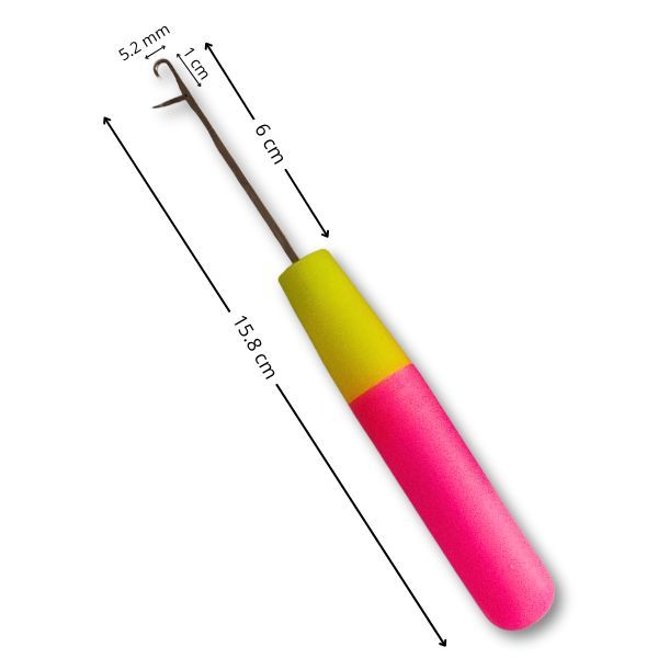 Gancho para Extensiones Kanekalon medidas