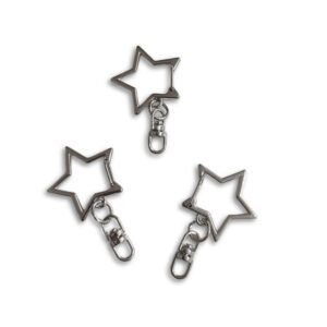 LLaveros Estrella para Manualidades Personalizados