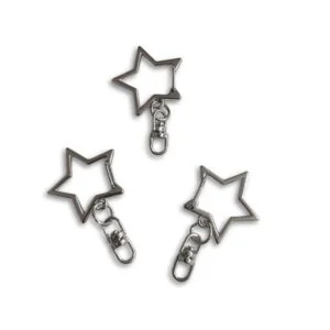 LLaveros Estrella para Manualidades Personalizados
