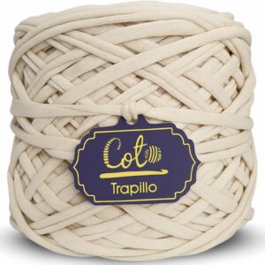 Trapillo Crema de Algodón para Tejer