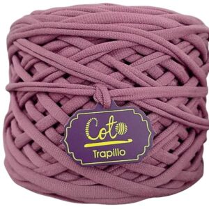 Trapillo Rosa Viejo de Algodón para Tejer