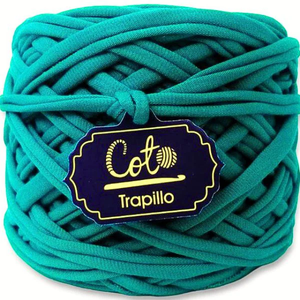 Trapillo Verde Esmeralda de Algodón en Perú