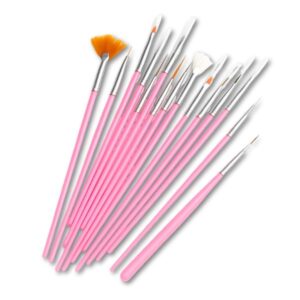 Pinceles Finos para delinear con pinturas