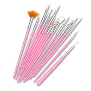 Pinceles Finos para delinear con pinturas