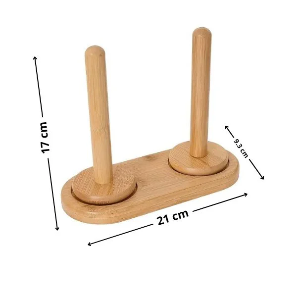 Porta ovillos de madera 