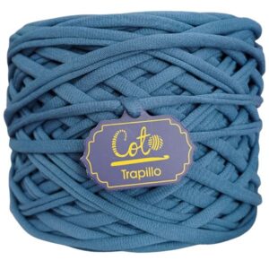 Trapillo Celeste Acero de Algodón en Perú