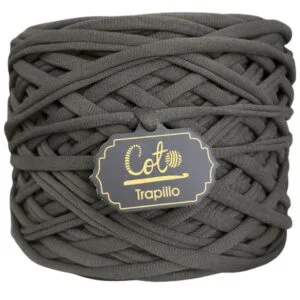 Trapillo Gris Cemento de Algodón en Perú