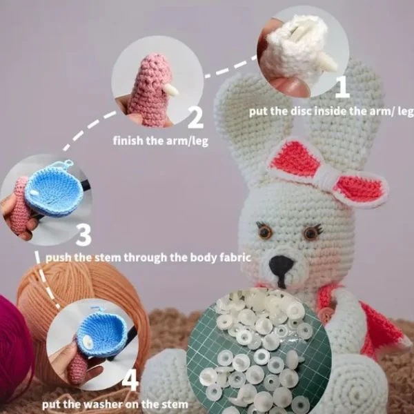 Articulaciones de Plástico para muñecos