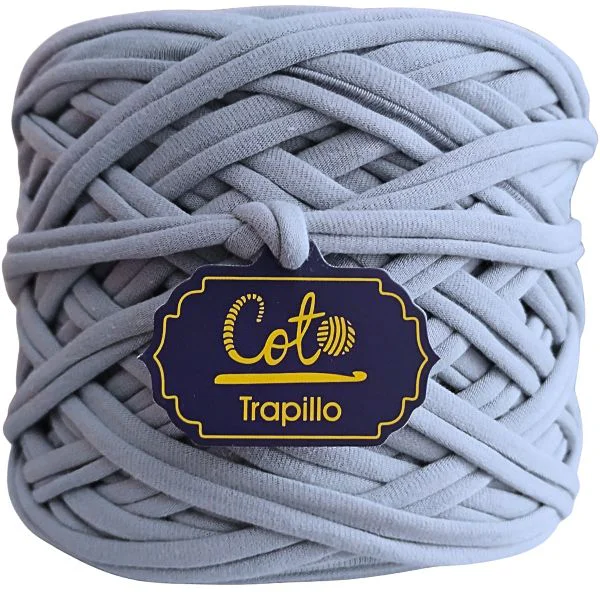 Trapillo Celeste Gris de Algodón en Perú