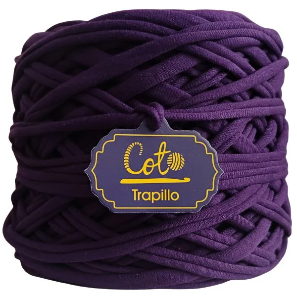 Trapillo Morado de Algodón en Perú