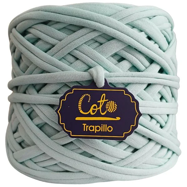 Trapillo Verde Agua Bebé de Algodón en Perú