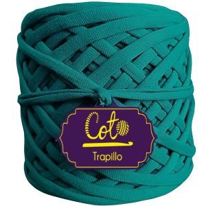 Trapillo-verde-jade-para-Tejer-bolsos-y-carteras-Perú