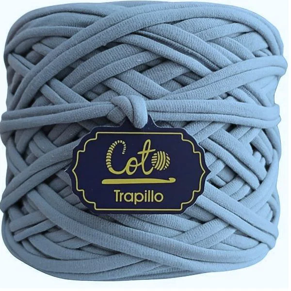 Trapillo Celeste Acerado de Algodón en Perú