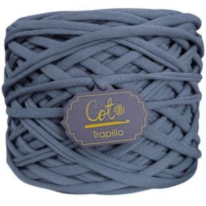 Trapillo Azul Grafito de Algodón Variedad de Colores