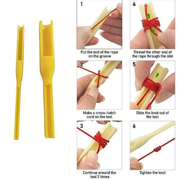 Herramienta para hacer nudos macramé pulseras