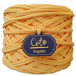 Trapillo Amarillo Lúcuma de Algodón Variedad de Colores