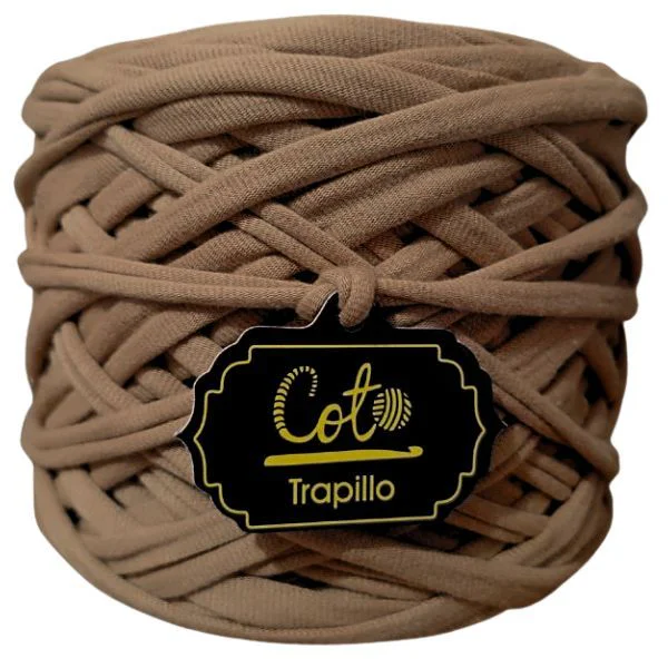 Trapillo Canela de Algodón para Tejer Perú