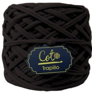 Trapillo Marrón Oscuro de Algodón para Tejer