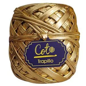 Trapillo Metalizado Dorado Coto Trapillo Perú