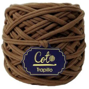 Trapillo Moka Claro de Algodón Variedad de Colores