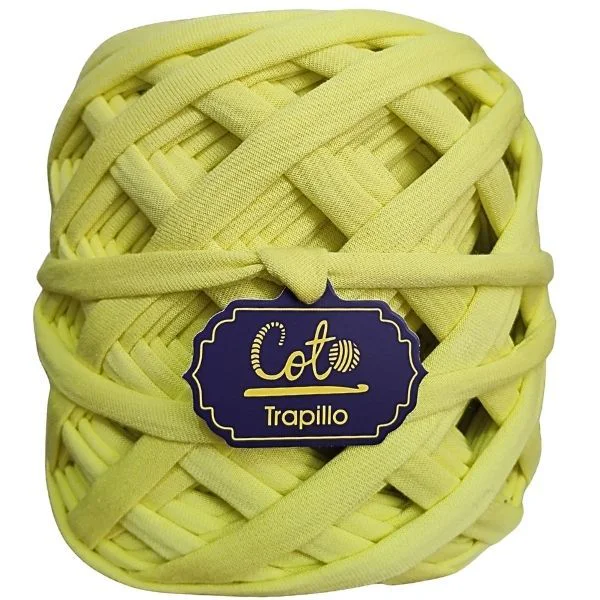 Trapillo-Amarillo-Limón-para-Tejer-bolsos-y-carteras-Perú