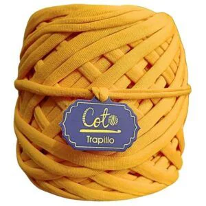 Trapillo-amarillo-oro-para-Tejer-bolsos-y-carteras-Peru