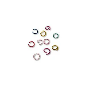 Argollitas de colores para manualidades