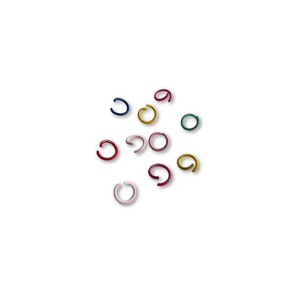 Argollitas de colores para manualidades