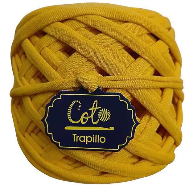 Trapillo-Amarillo-Mostaza-para-Tejer-bolsos-y-carteras-Peru