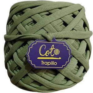 Trapillo-Verde-Manzana-Oscuro-para-Tejer-bolsos-y-carteras-Peru