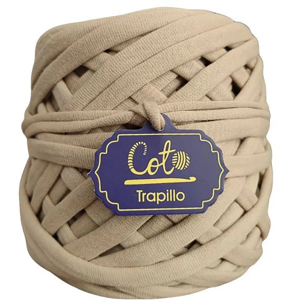 Trapillo-Beige-para-Tejer-bolsos-y-carteras-Perú